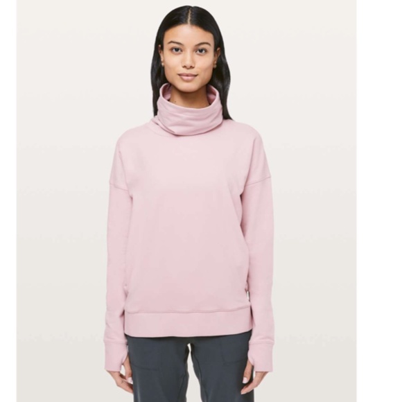 LULULEMON Go Forward Pullover Porcelain Pink Size 4 - Picture 1 of 15